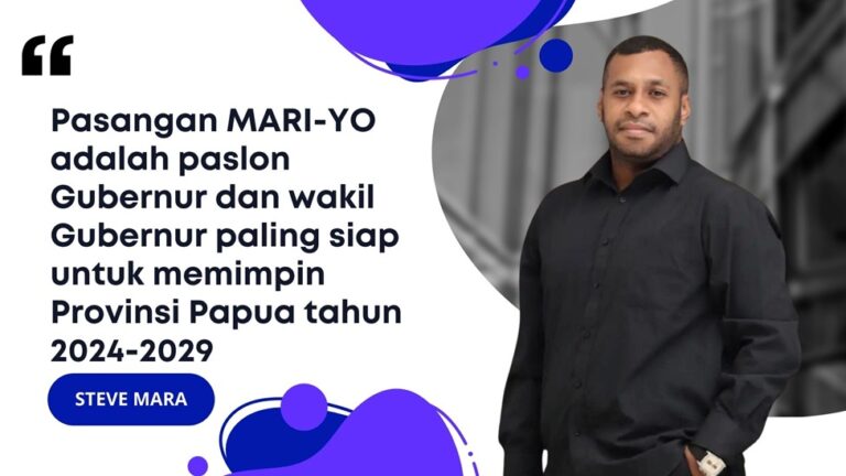 Komitmen Pasangan MARI-YO Membangun Papua