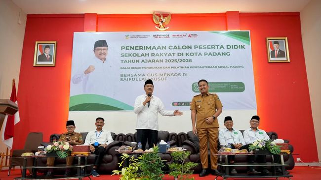 Mensos Pastikan Calon Siswa Sekolah Rakyat Berasal dari Keluarga Miskin Mensos Pastikan Calon Siswa Sekolah Rakyat Berasal dari Keluarga Miskin